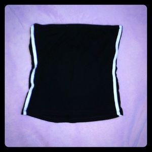 Long black tube top